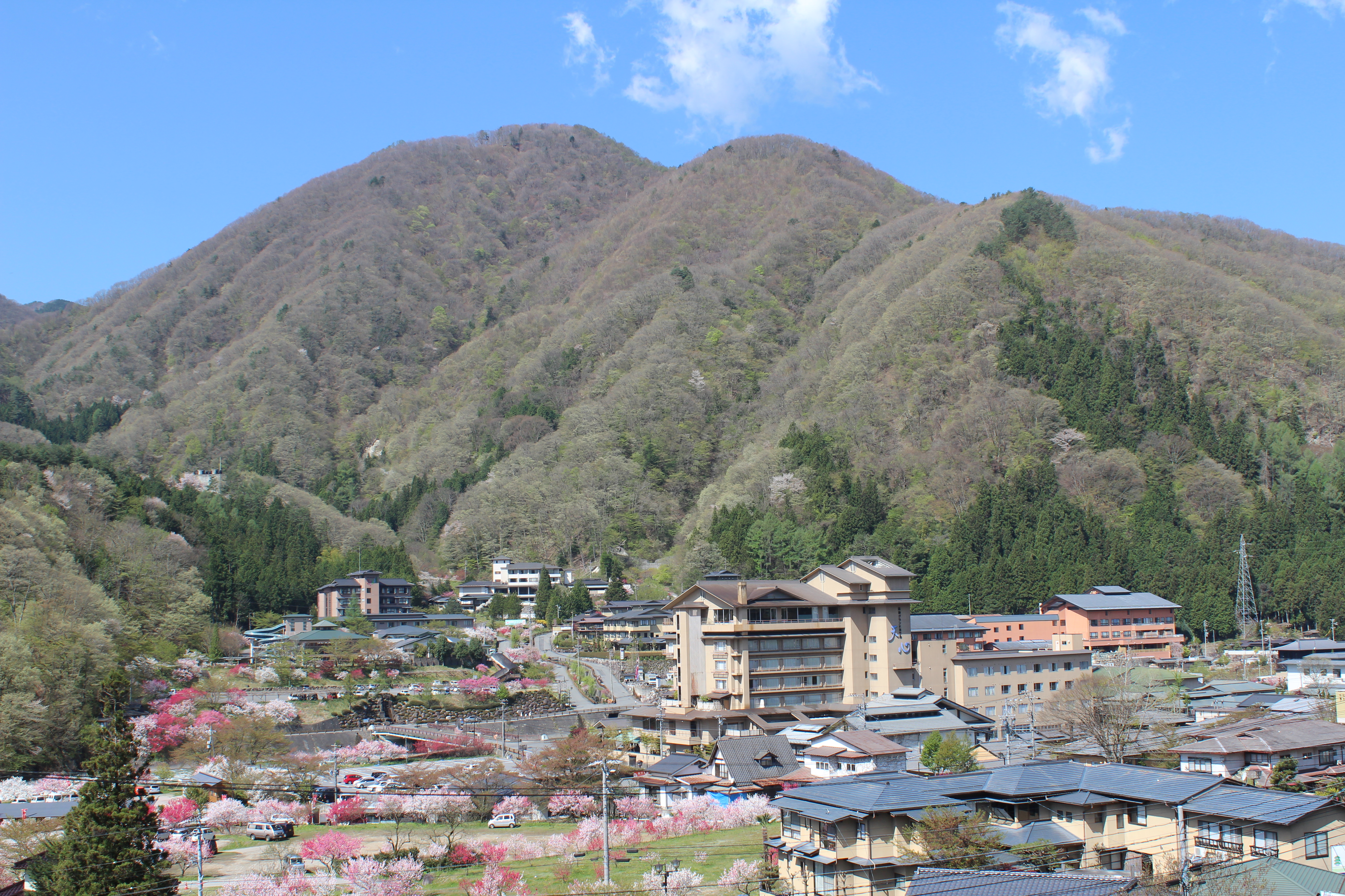 阿智村街並み